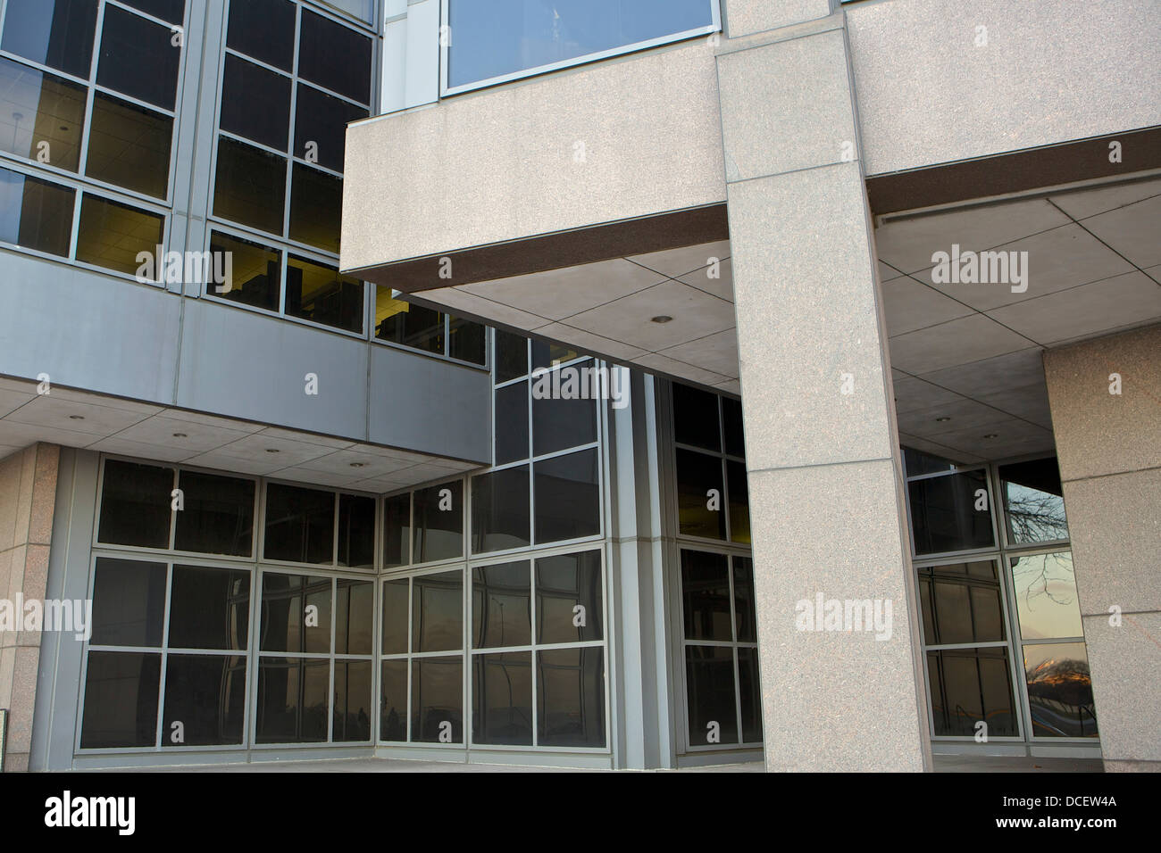 Bürogebäude in der Innenstadt von Chicago Stockfoto