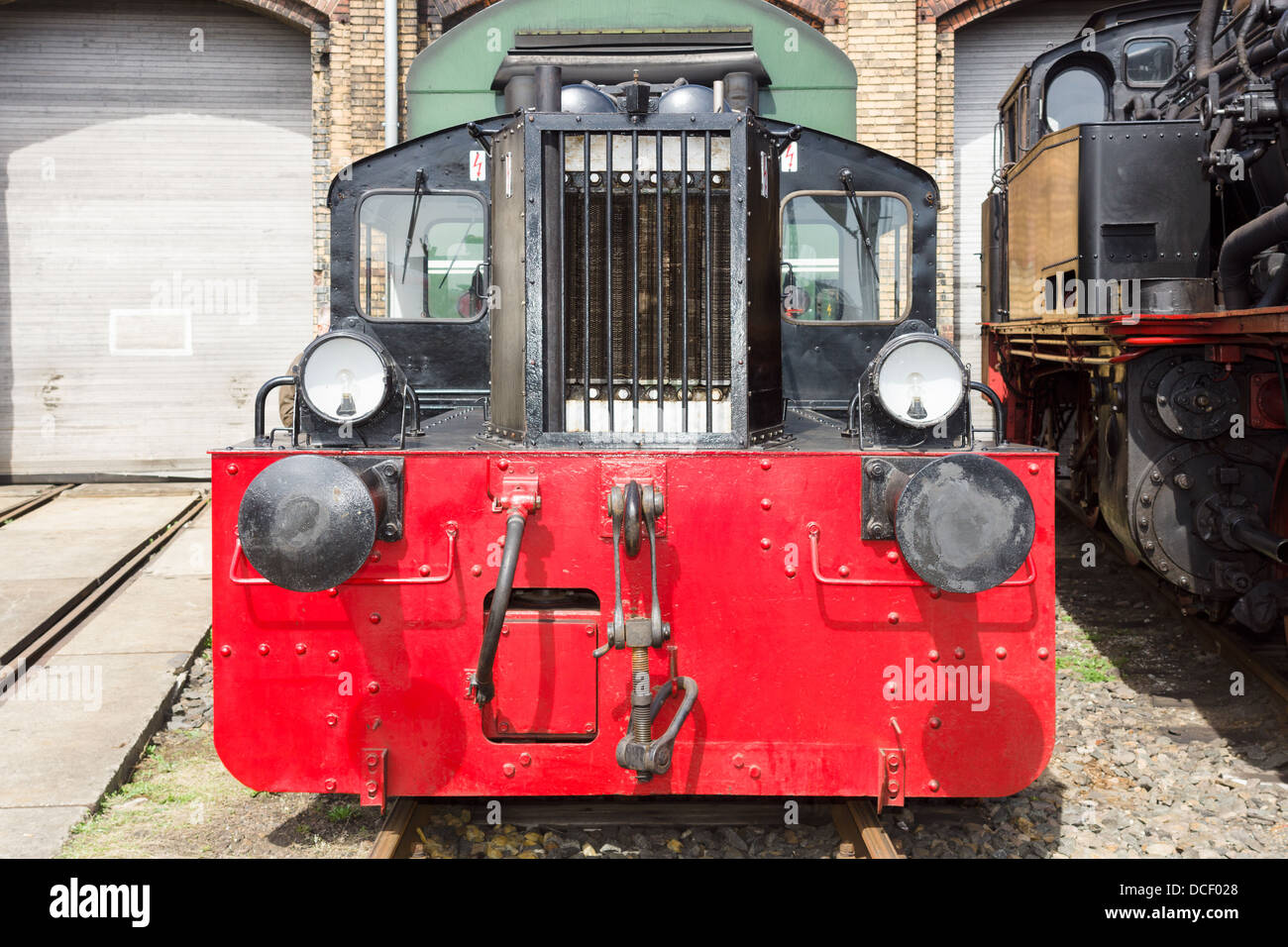 DRG Kleinlokomotive der Klasse I (Gmeinder) Stockfoto