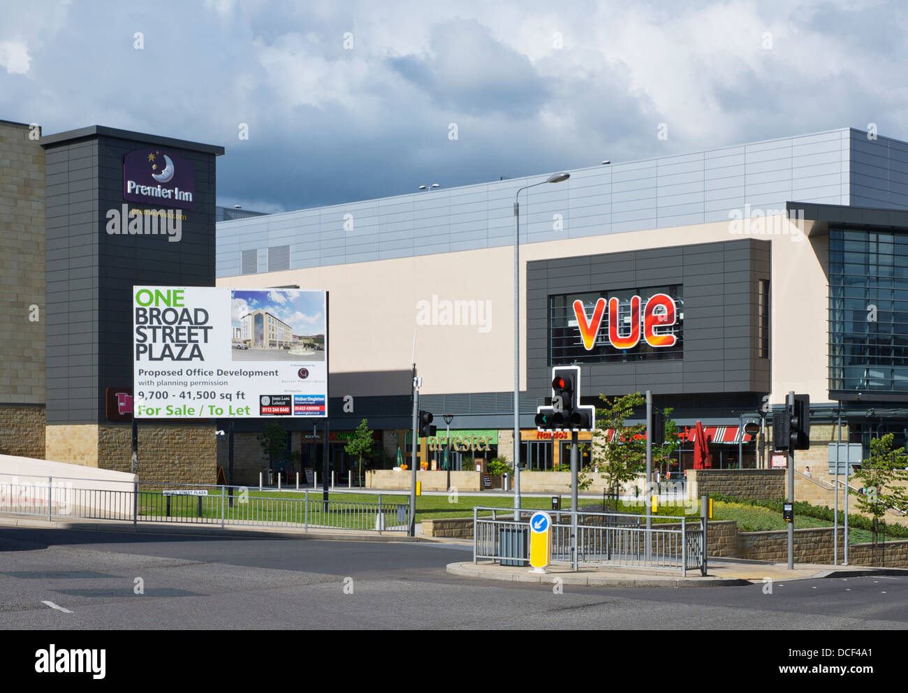 Broad Street Plaza, Halifax, West Yorkshire, England UK Stockfoto