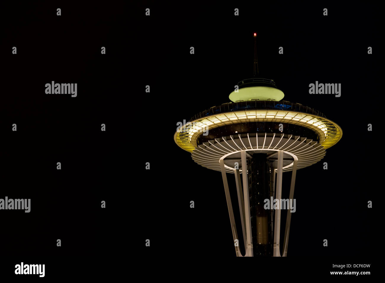 2009 HISTORISCHER SPACE NEEDLE TOWER (©JOHN GRAHAM & CO 1961) SEATTLE WASHINGTON STATE USA Stockfoto