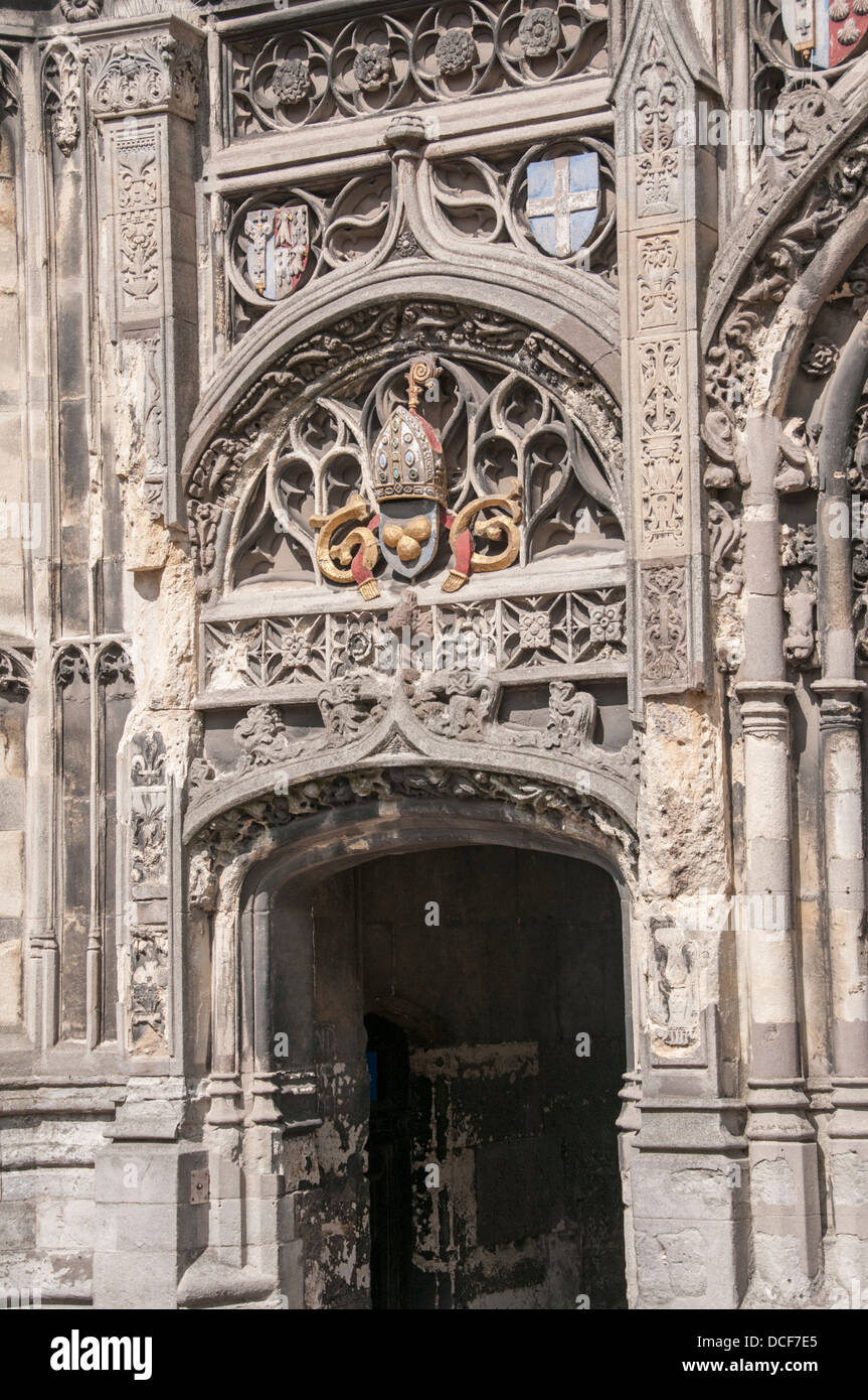 Canterbury Kathedrale, Kent, England. Stockfoto