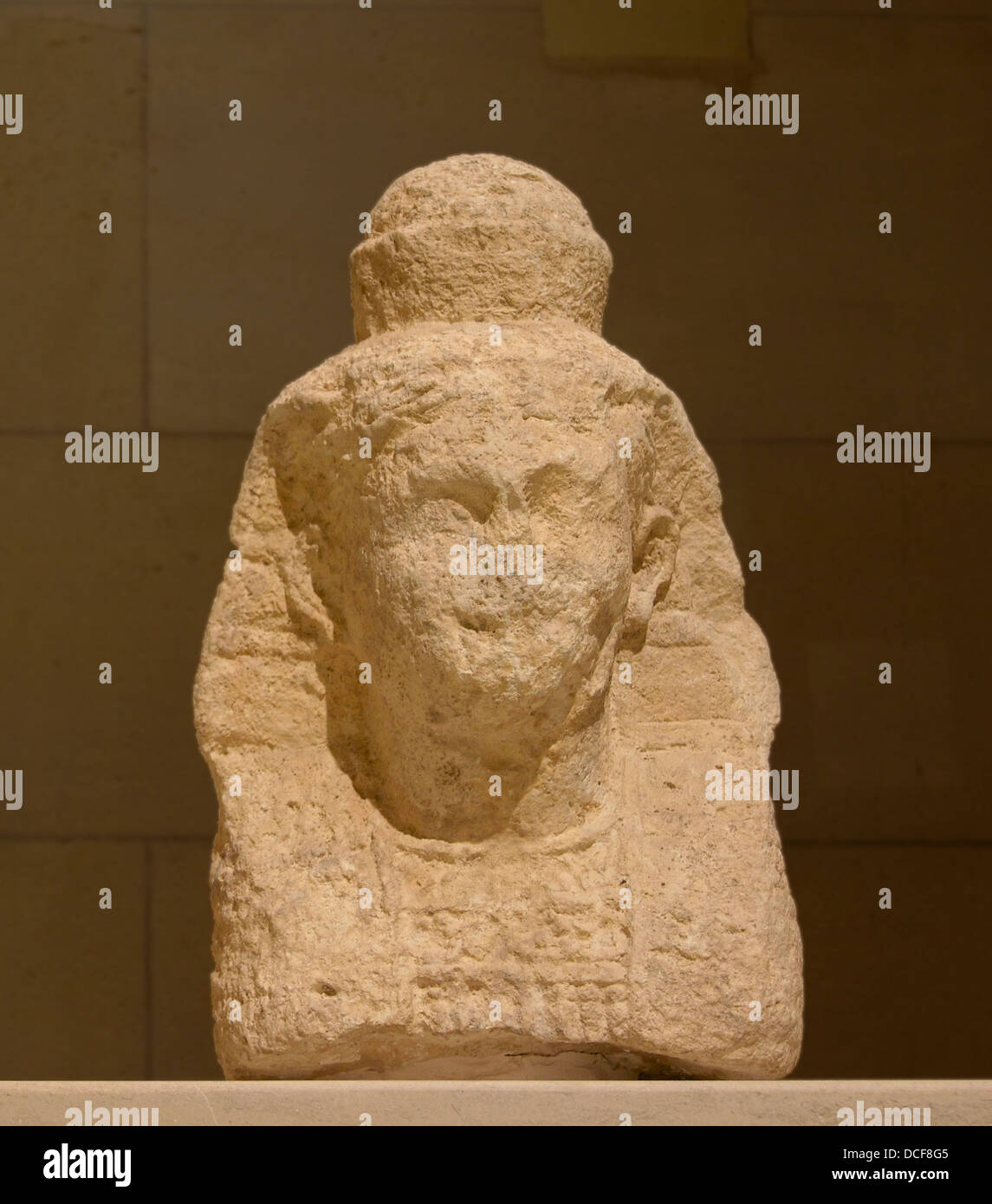 Kopf einer phönizischen Sphinx Stockfoto