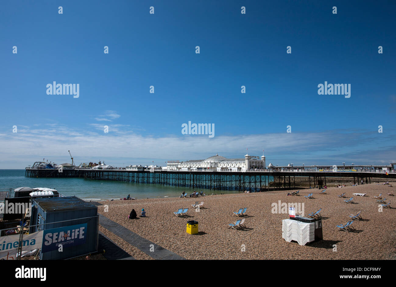 Brighton Pier Stockfoto