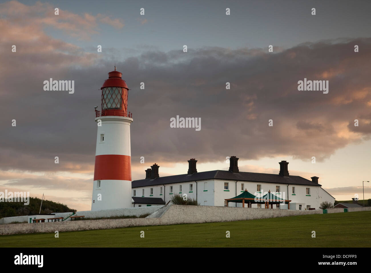 Leuchtturm, Tyne And Wear, England Stockfoto