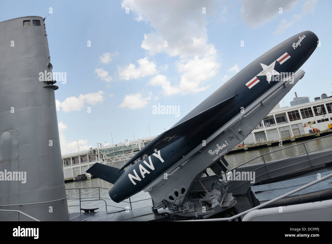 Regulus Marschflugkörper auf der USS Growler (SSG577) uBoot, Intrepid