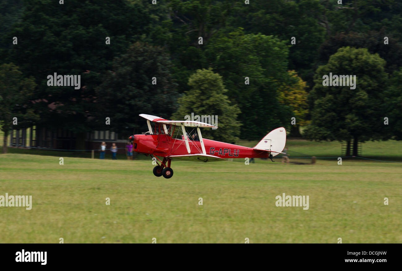 Die De Havilland Motte Club 28. Internationale Rallye Stockfoto