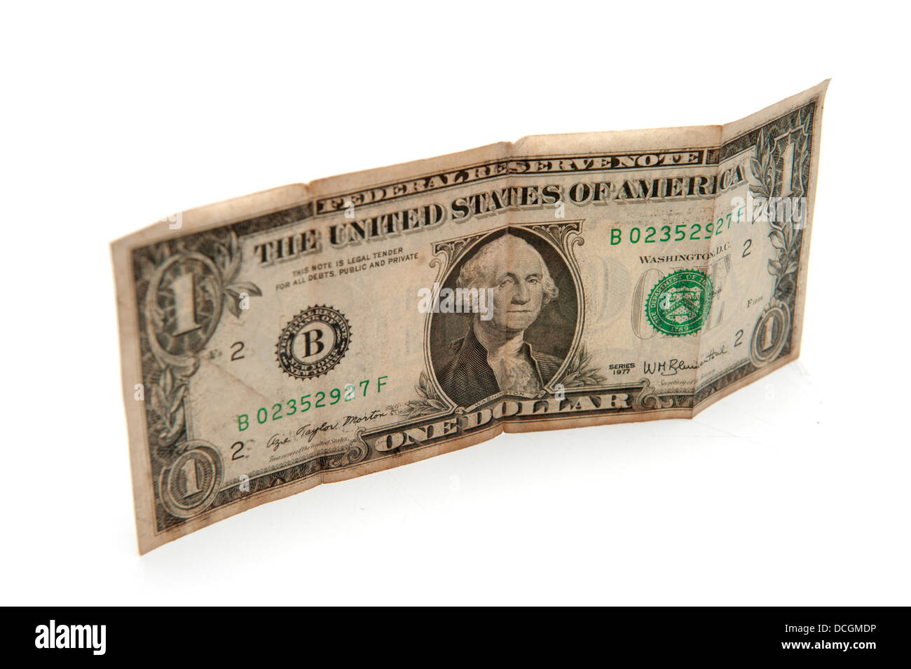 Ein Dollar, Währung Stats of America United Stockfoto