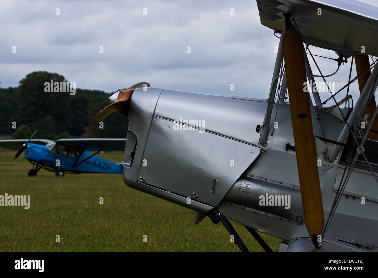 Die De Havilland Motte Club 28. Internationale Rallye Stockfoto