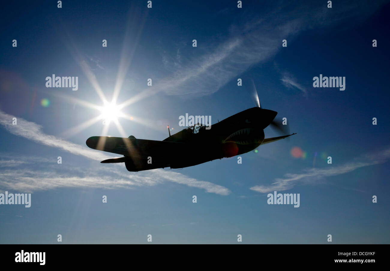 Curtiss p 40e kittyhawk -Fotos und -Bildmaterial in hoher Auflösung – Alamy