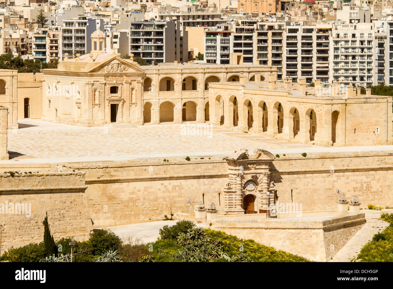 St. Antonius von Pauda Kapelle, Fort Manoel, Manoel Island, Malta. Stockfoto