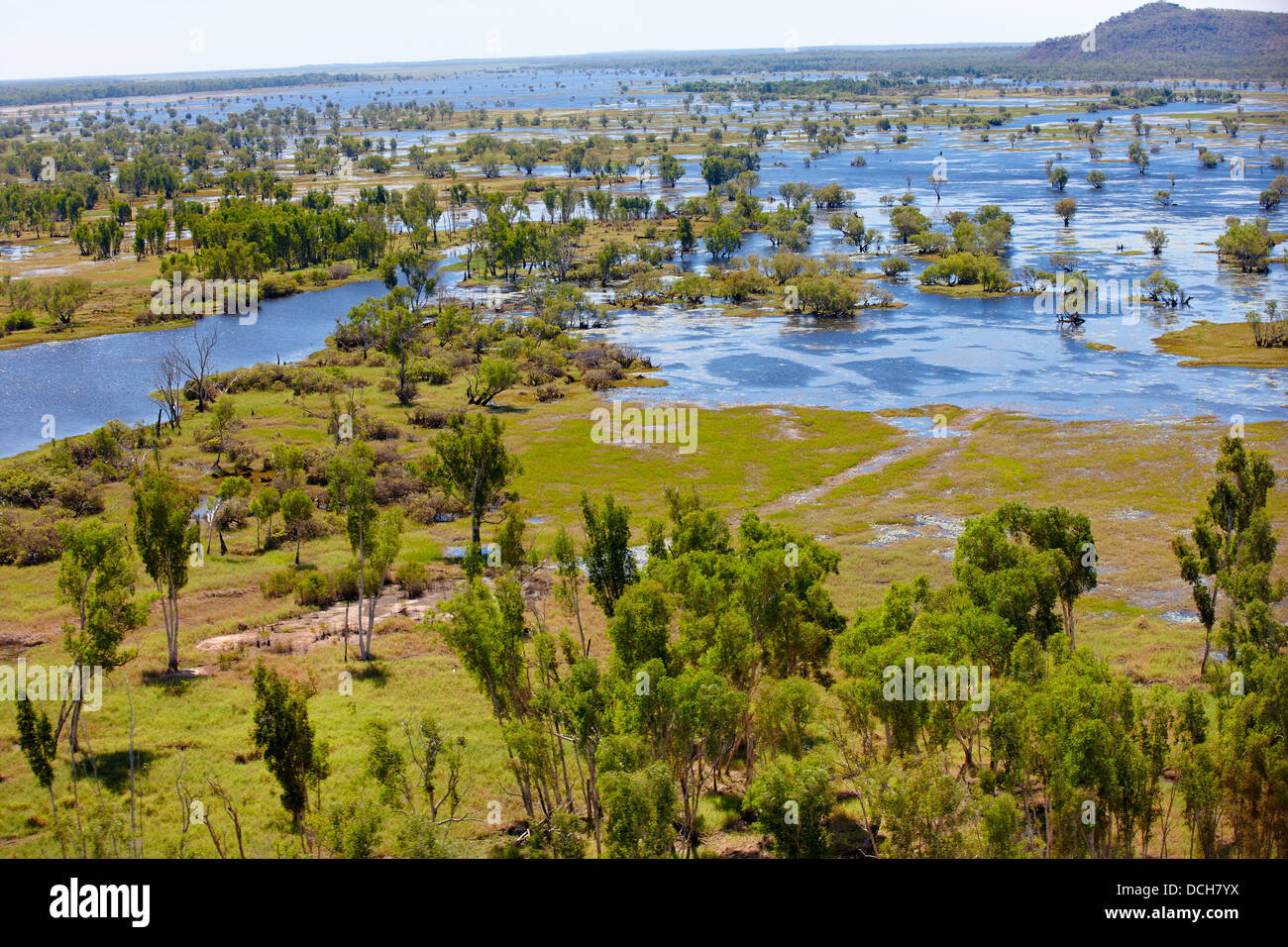 Kakadu National Park Auen Antenne, Australien Stockfoto