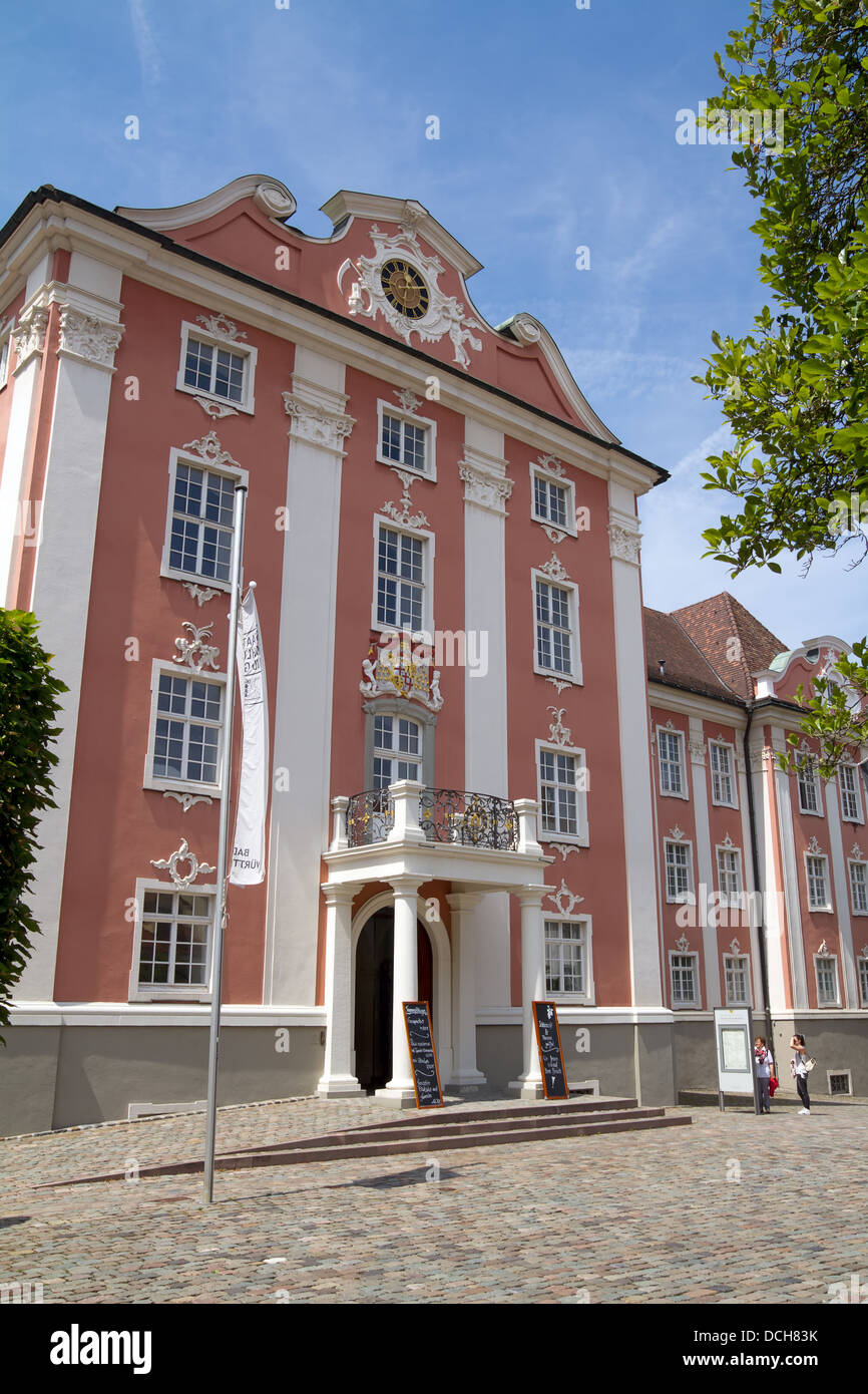 Neues Schloss Meersburg, Bodensee District, Baden-Württemberg, Deutschland, Europa Stockfoto