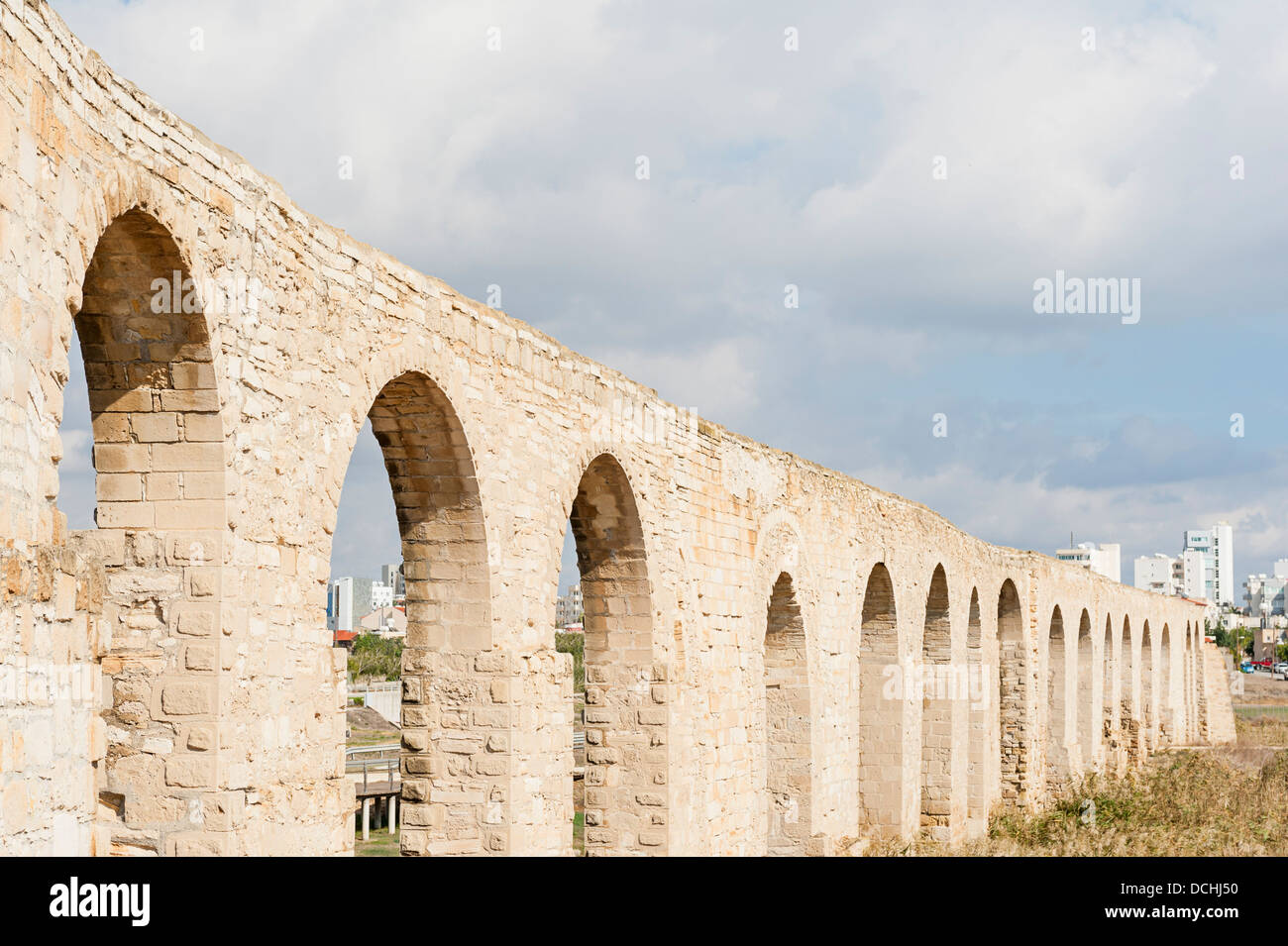 Kamares Aquädukt in Larnaca Zypern Stockfoto