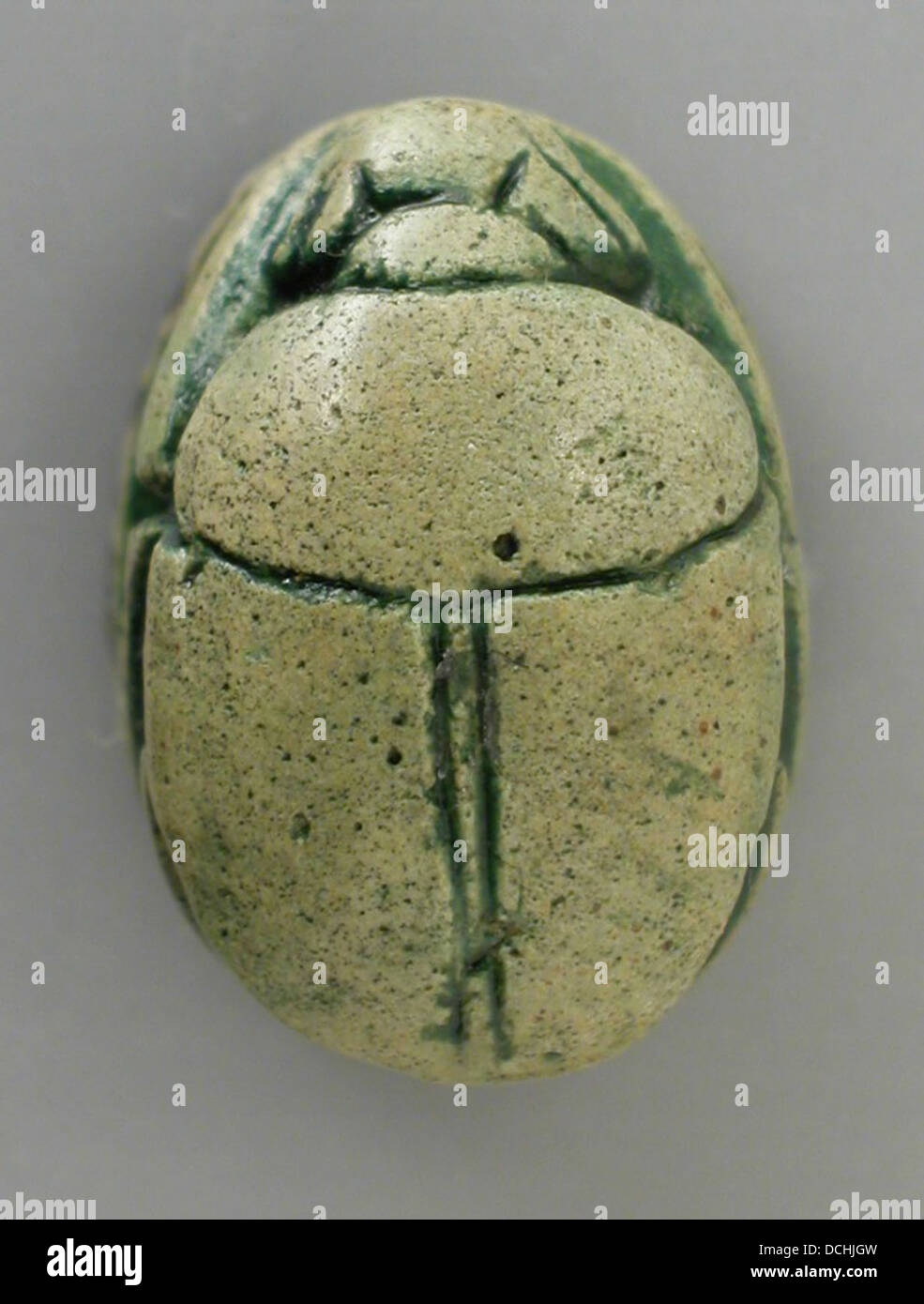 Skarabäus mit Geburtsnamen Amenophis ich M.86.313.17 (1 von 2) Stockfoto