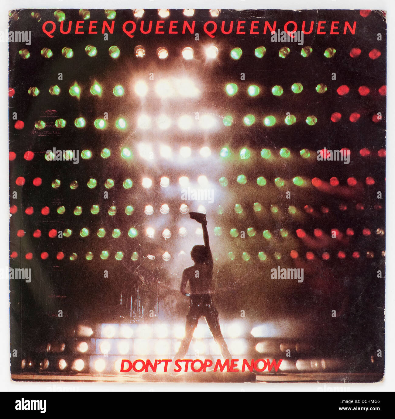 Queen Stop Me Now 1978 Bild Abdeckt Single Auf Emi Nicht Stockfotografie Alamy