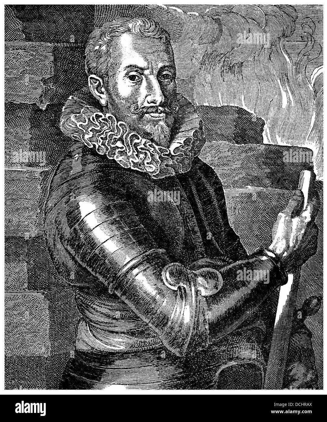Johann t'Serclaes, Graf von Tilly, 1559-1632, Heerführer der katholischen Liga und Kommandant des Dreißigjährigen Krieges Stockfoto