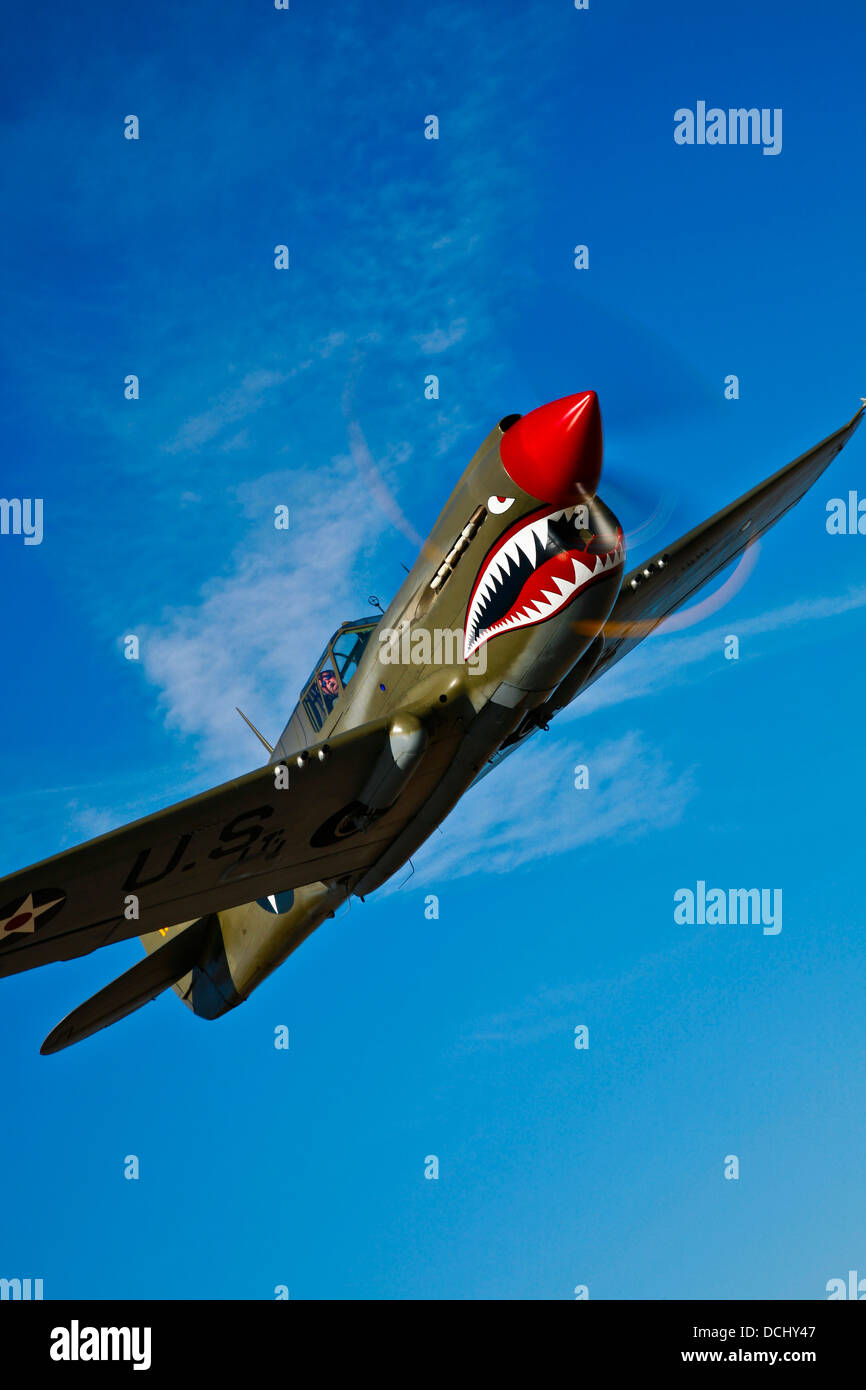 Uns Curtiss P 40 Kittyhawk Kampfflugzeuge Stockfotos und -bilder Kaufen ...