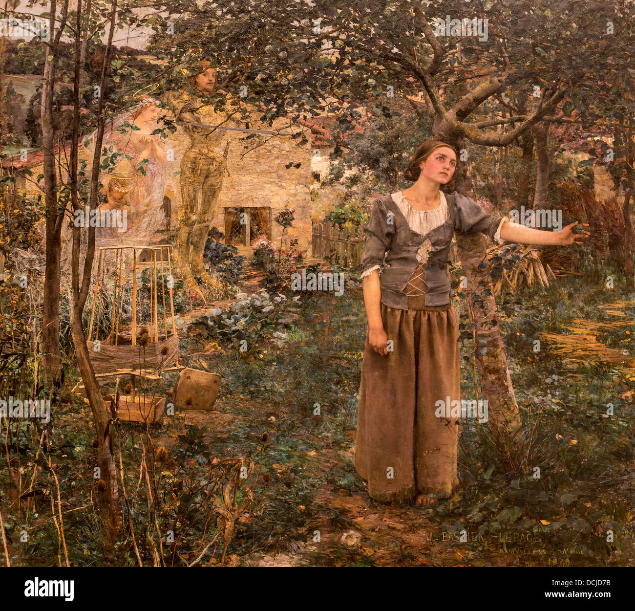 19. Jahrhundert - Joan of Arc, 1879 - Jules Bastien-Lepage Philippe Sauvan-Magnet / aktive Museum Stockfoto