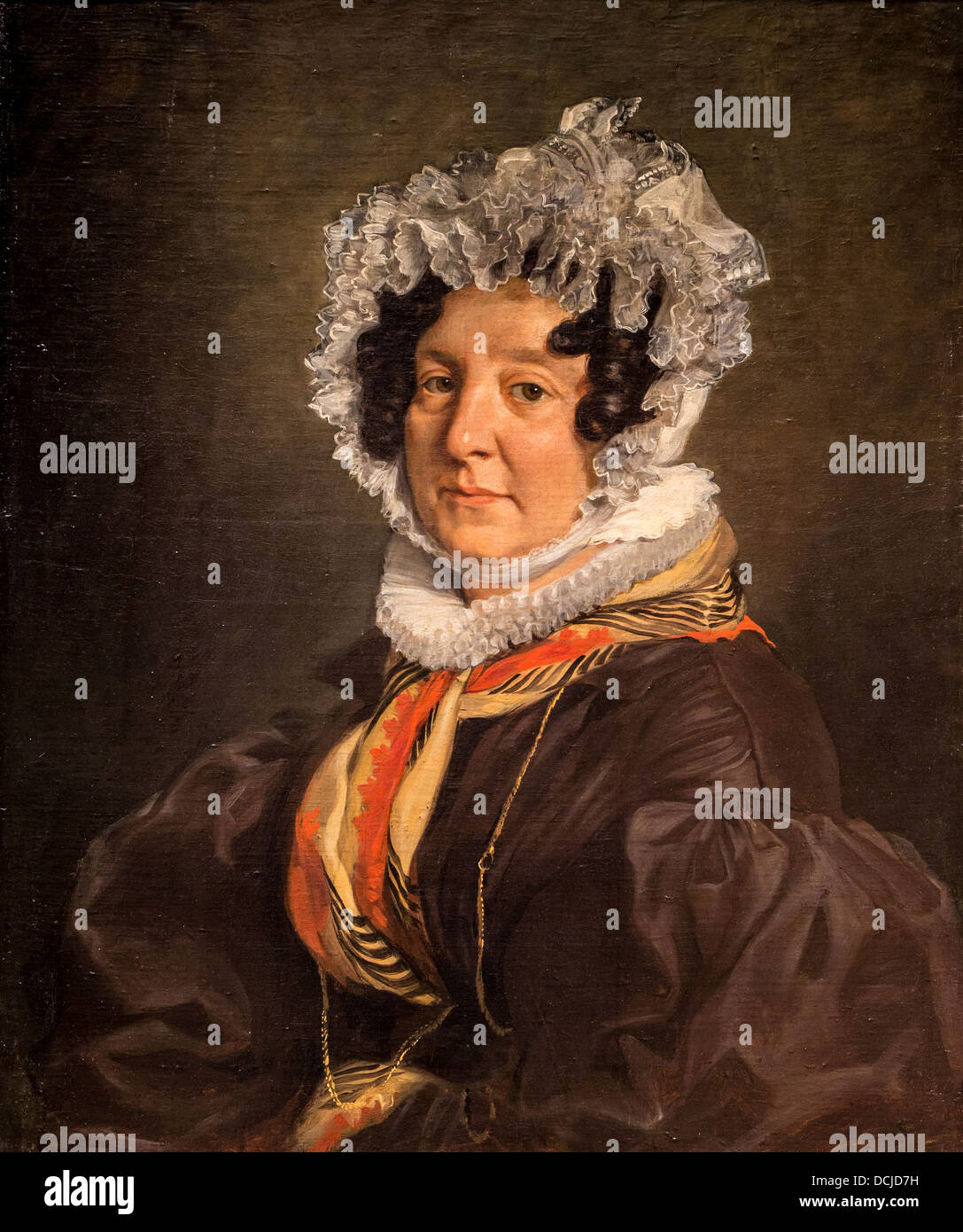 19. Jahrhundert - Madame Henri François Riesener, 1835 - Eugène Delacroix Philippe Sauvan-Magnet / aktive Museum Stockfoto