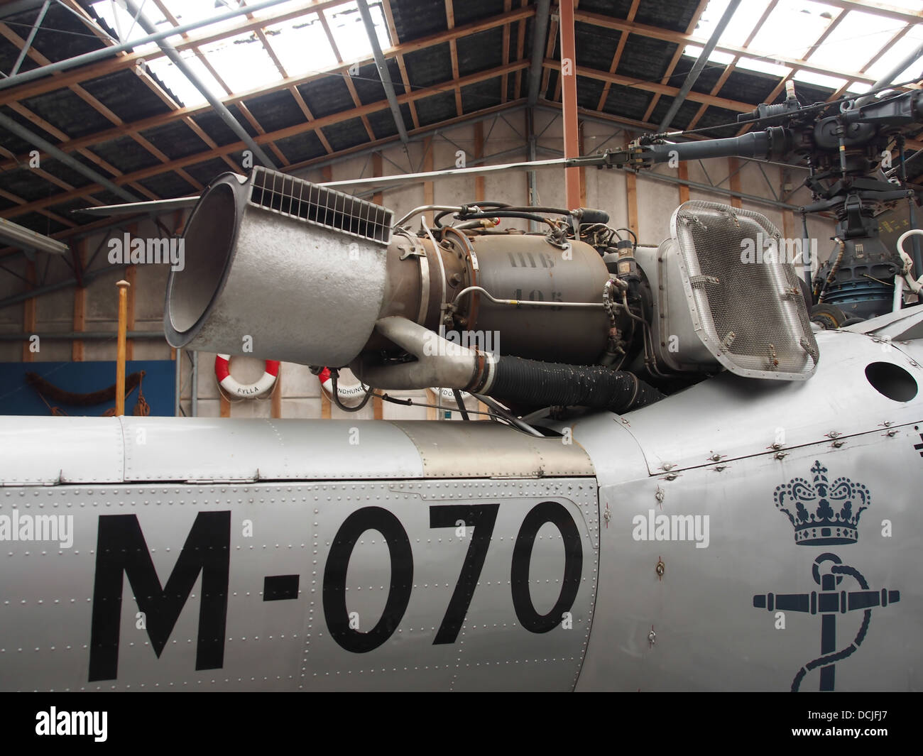 M-070 - Dänemark - Navy Sud Aviation SA-316 Alouette III Pic-007 Stockfoto