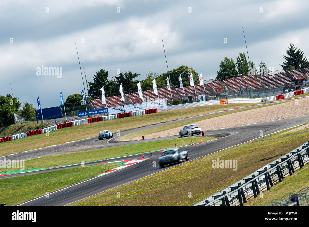 Classic Car Rennen am Nürburgring 2013 Stockfoto