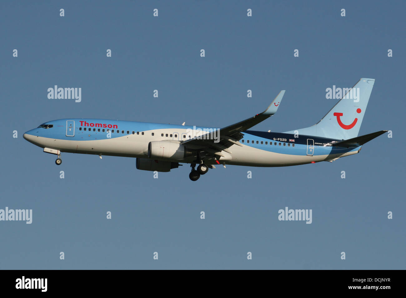 Thomson Boeing 737 TUI Stockfoto