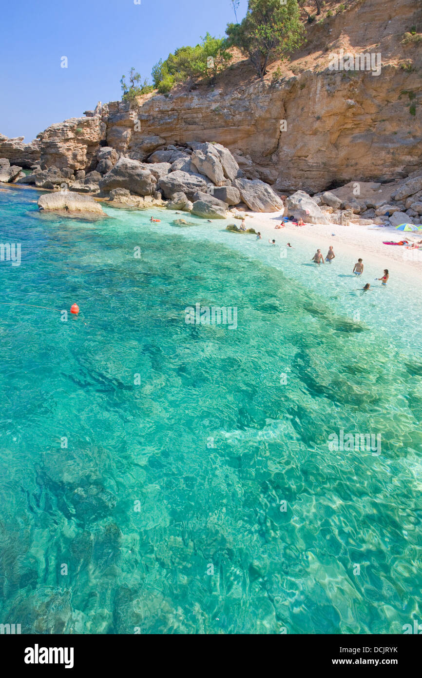 Strand, Golfo di Orosei, Sardinien, Italien Stockfoto
