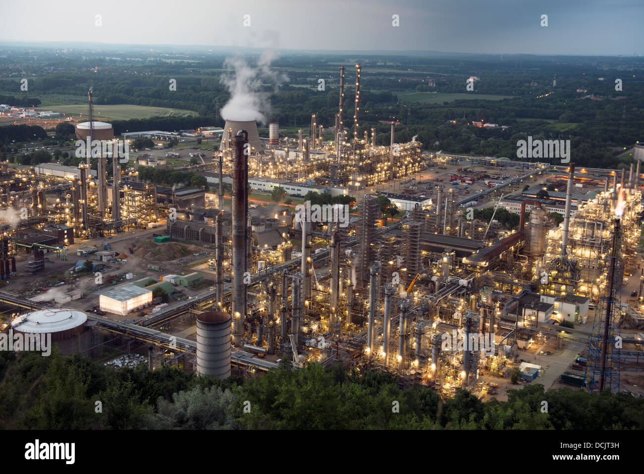 Deutsche Industrie Stockfoto