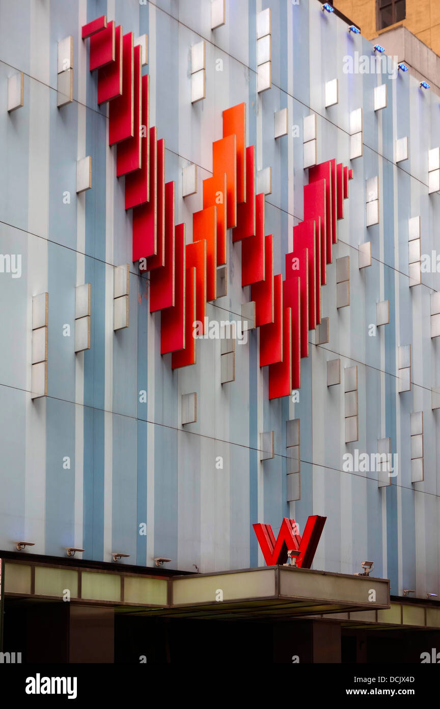 W Hotel Times Square New York City Stockfoto