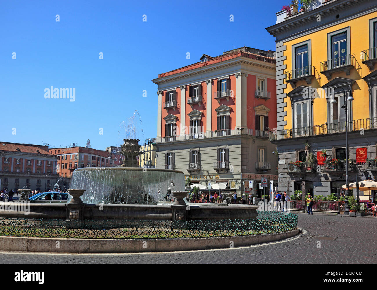 Piazzo Trento e Trieste, Neapel, Kampanien, Italien Stockfoto