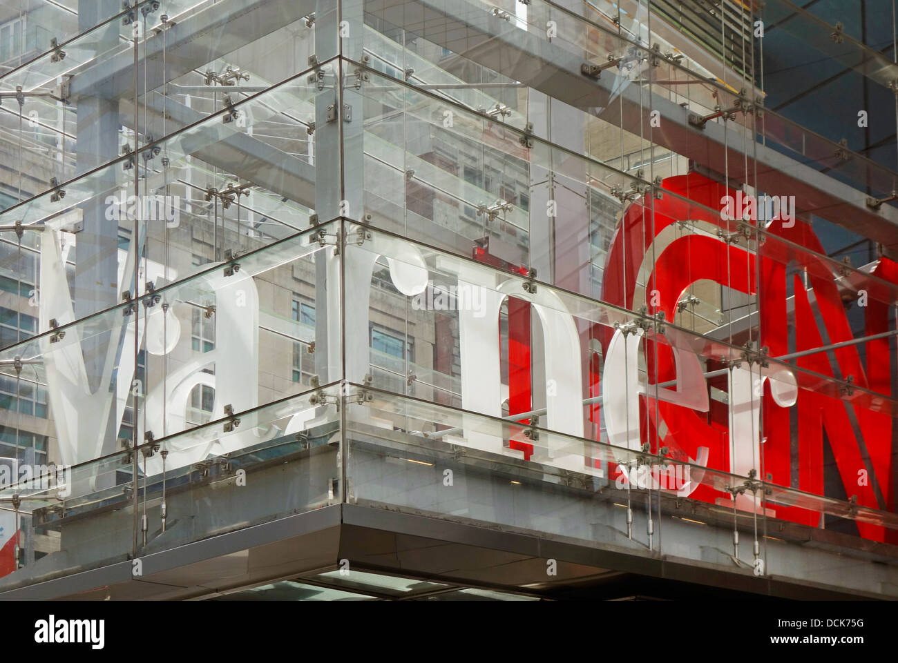 CNN Time Warner Center in New York City Gebäude Stockfoto