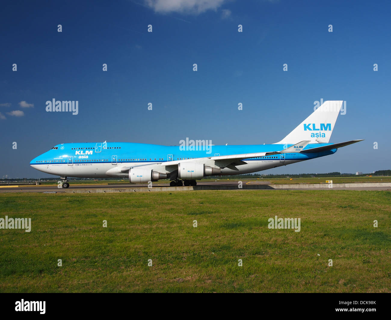 PH-BFY KLM Royal Dutch Airlines Boeing 747-406(M) - Cn 30455 Rollen 18july2013 Pic-006 Stockfoto