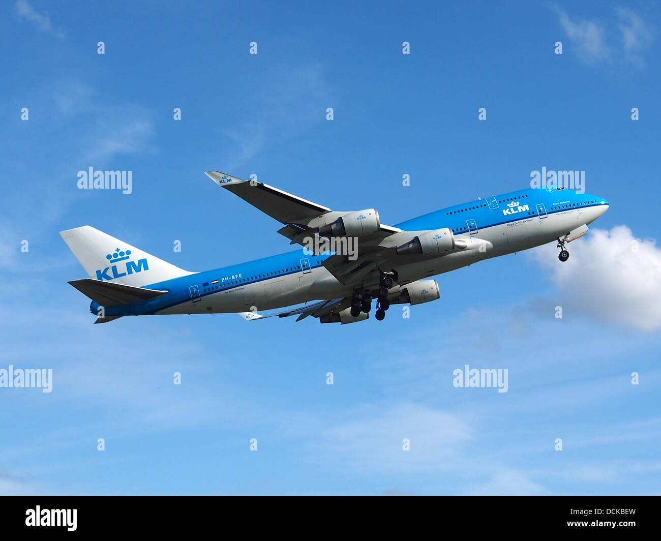 PH-BFE KLM Royal Dutch Airlines Boeing 747-406(M) - Cn 24201 Start 29july13 pic3 Stockfoto