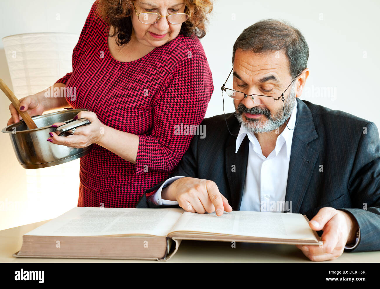 jüdischer Alltag Stockfoto