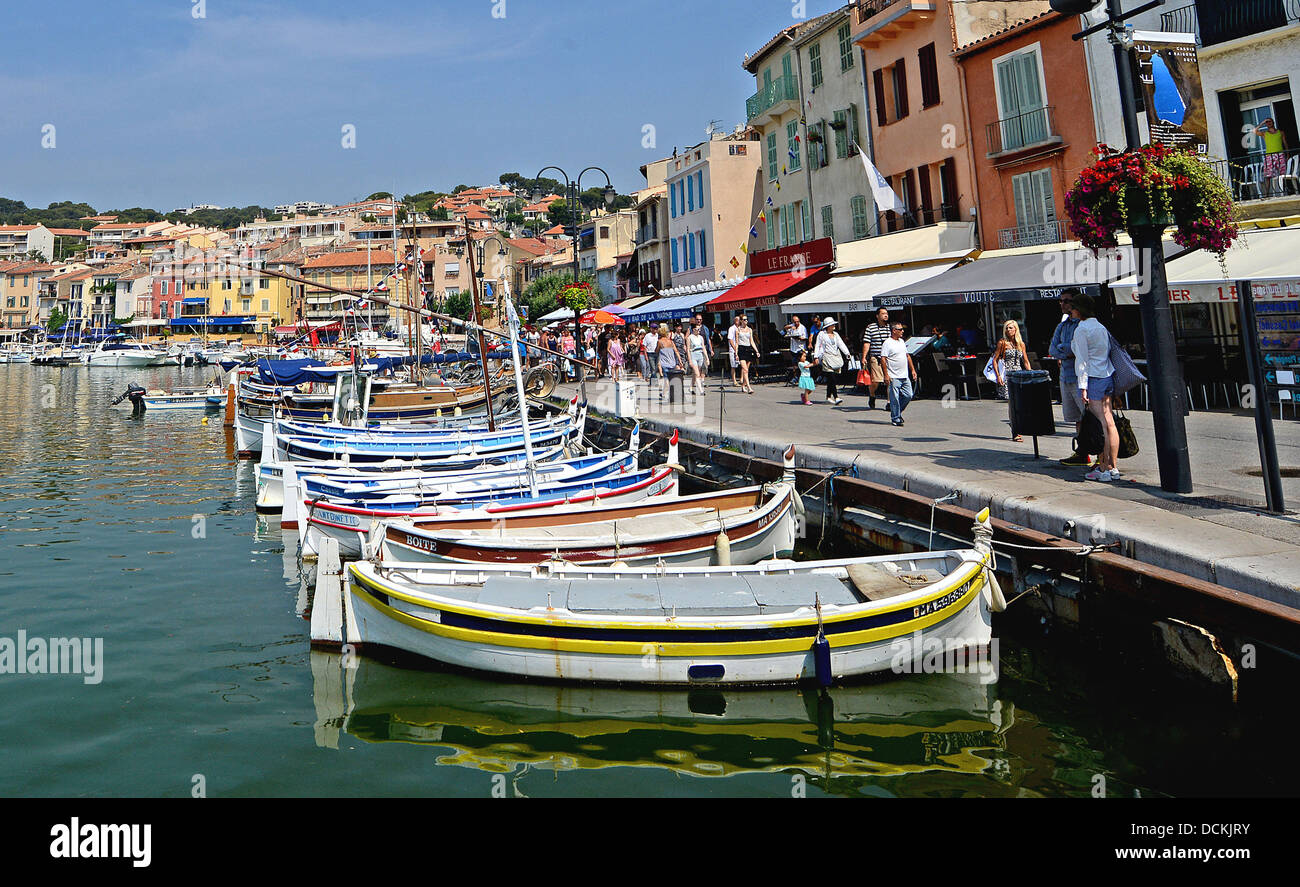 La Ciotat, Bouches du Rhone, Cote d'Azur, Frankreich Stockfoto