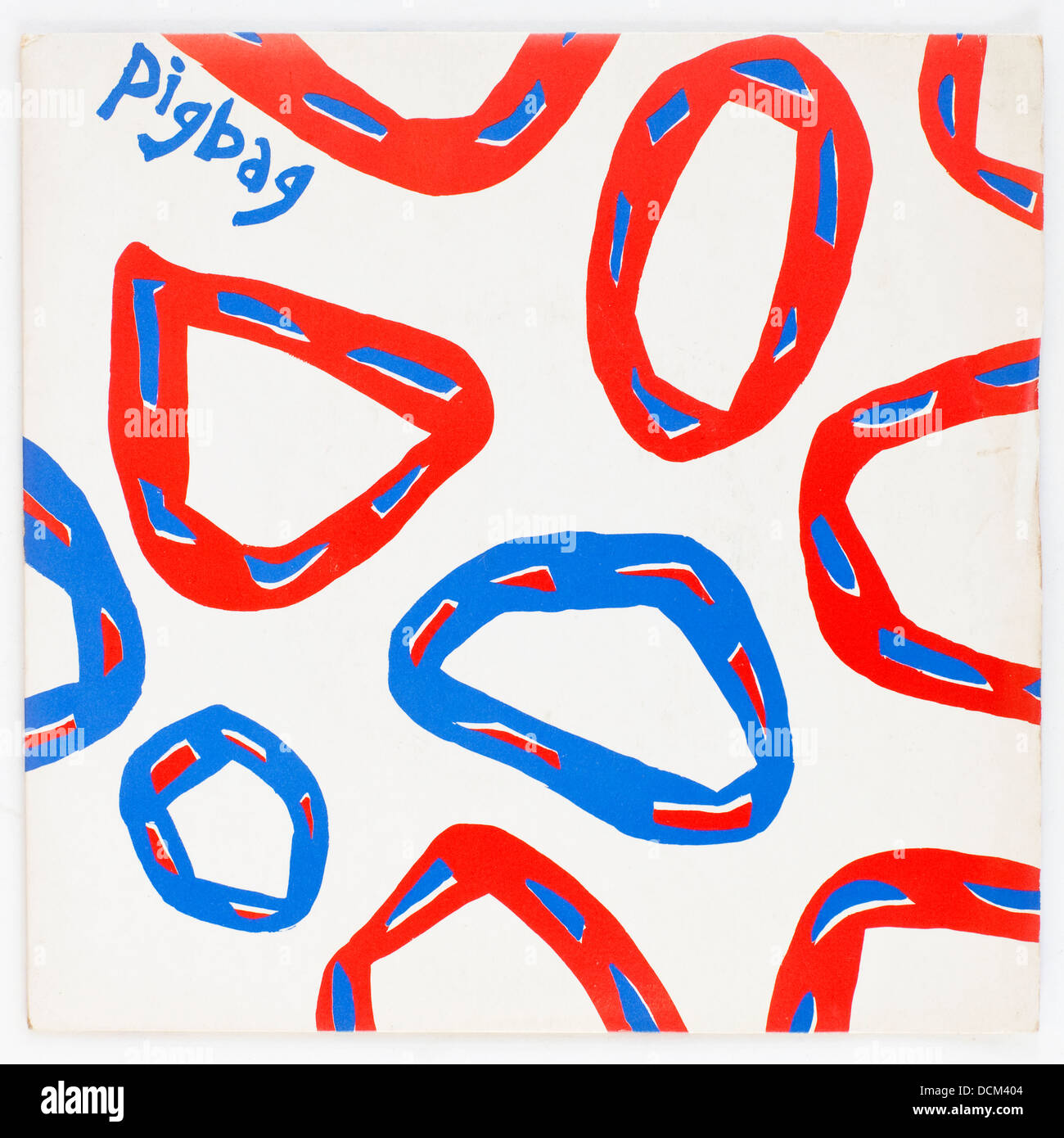 Pigbag - Sunny Day, 1981 Titelbild Single on Rough Trade - nur zur redaktionellen Verwendung Stockfoto