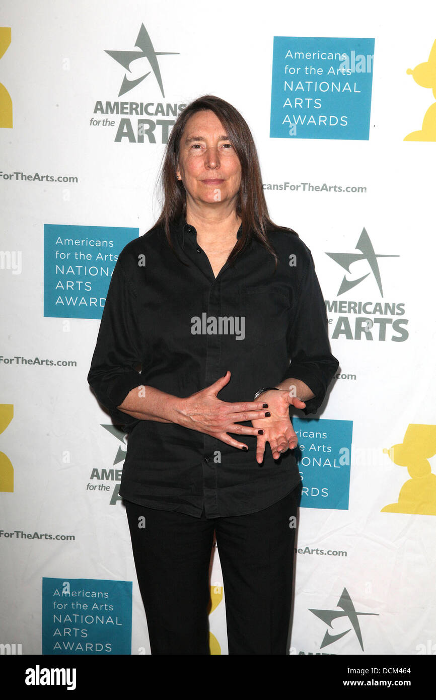 Jenny Holzer, am National Arts Awards 2011 präsentiert von Americans For the Arts statt im Restaurant Cipriani 42nd Street. New York City, USA - 17.10.11 Stockfoto