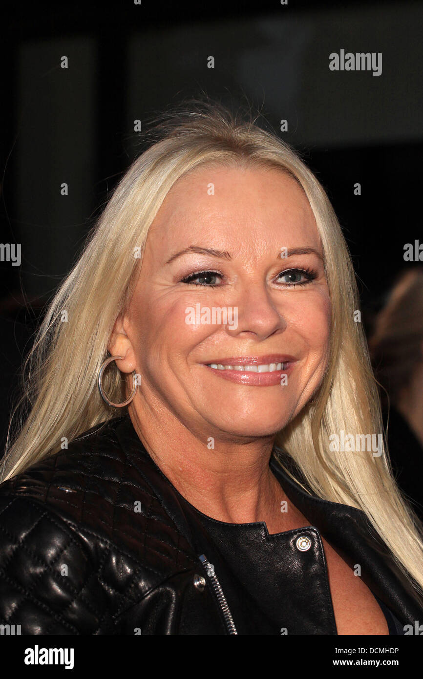 Pamela Stephenson die britischen Film-Premiere von "die Abenteuer von Tim und Struppi: das Geheimnis der Einhorn" statt im Odeon West End - Ankünfte London, England - 23.10.11 Stockfoto