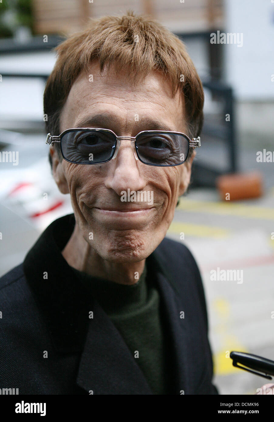 Robin Gibb außerhalb der ITV Studios London, England - 24.10.11 Stockfoto