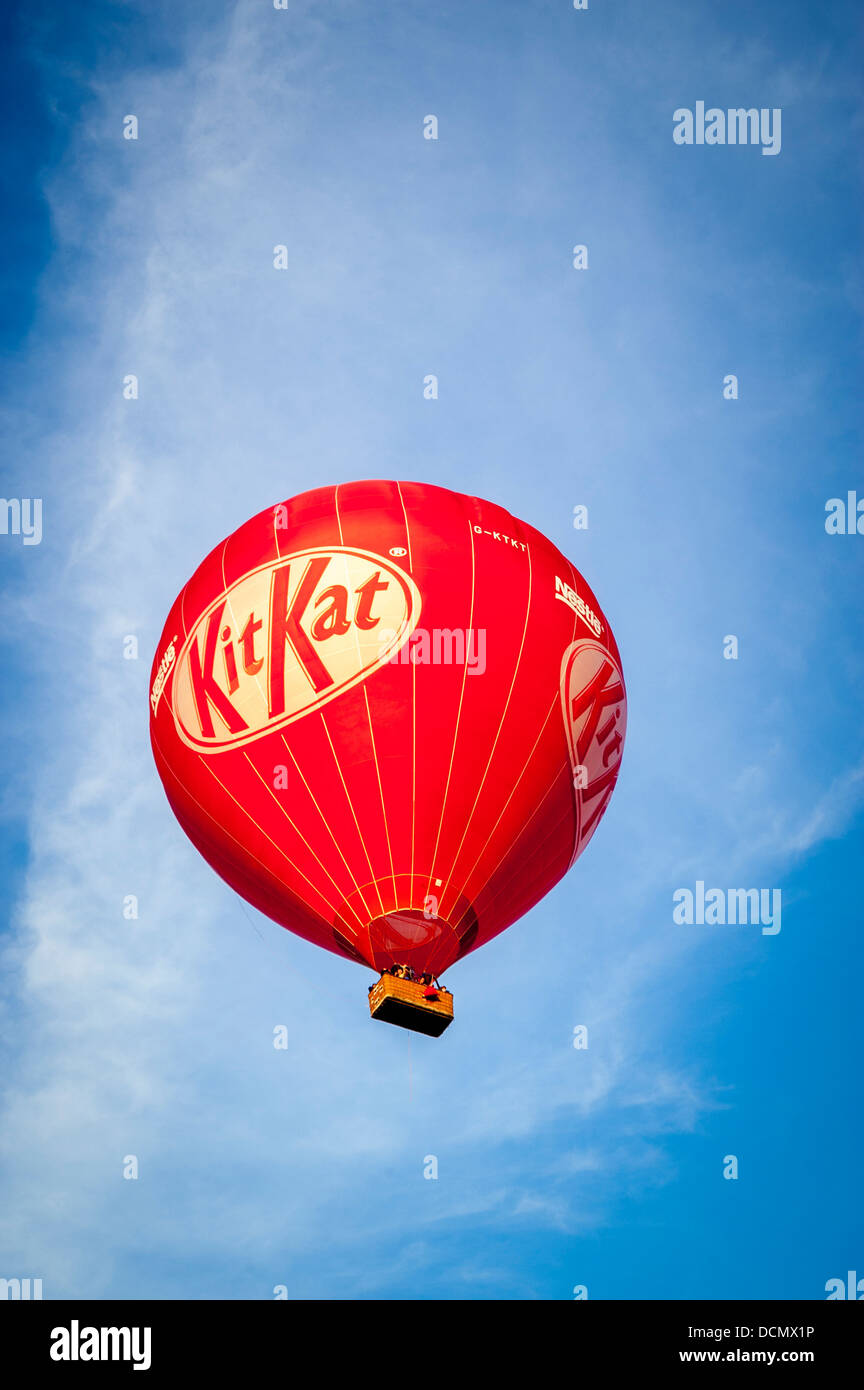 KitKat Hot Air balloon Stockfoto