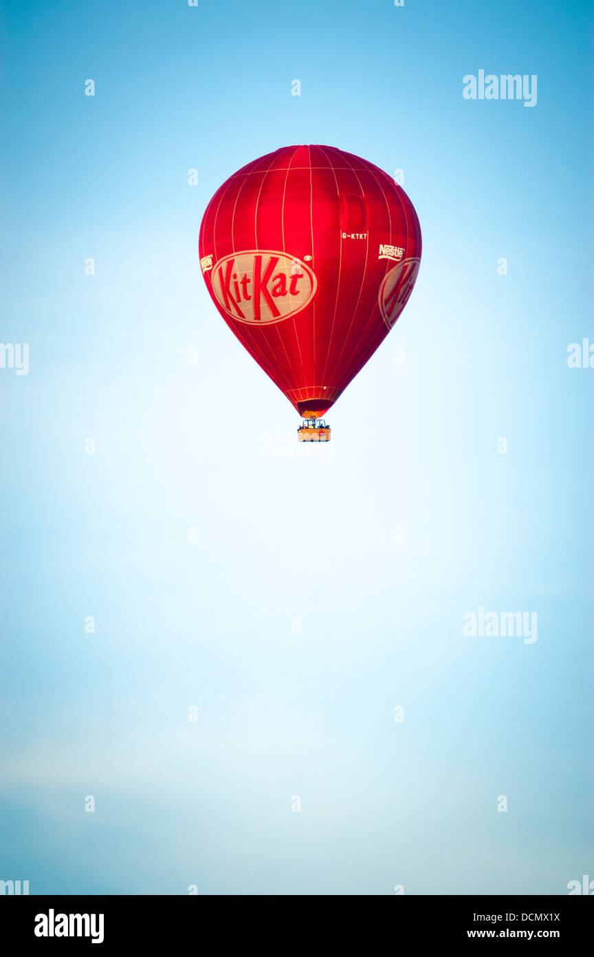 KitKat Hot Air balloon Stockfoto