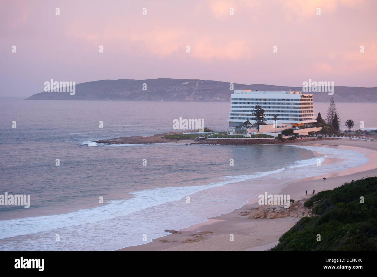 Beacon Isle Hotel am zentralen Strand, Plettenberg Bay, Südafrika Stockfoto