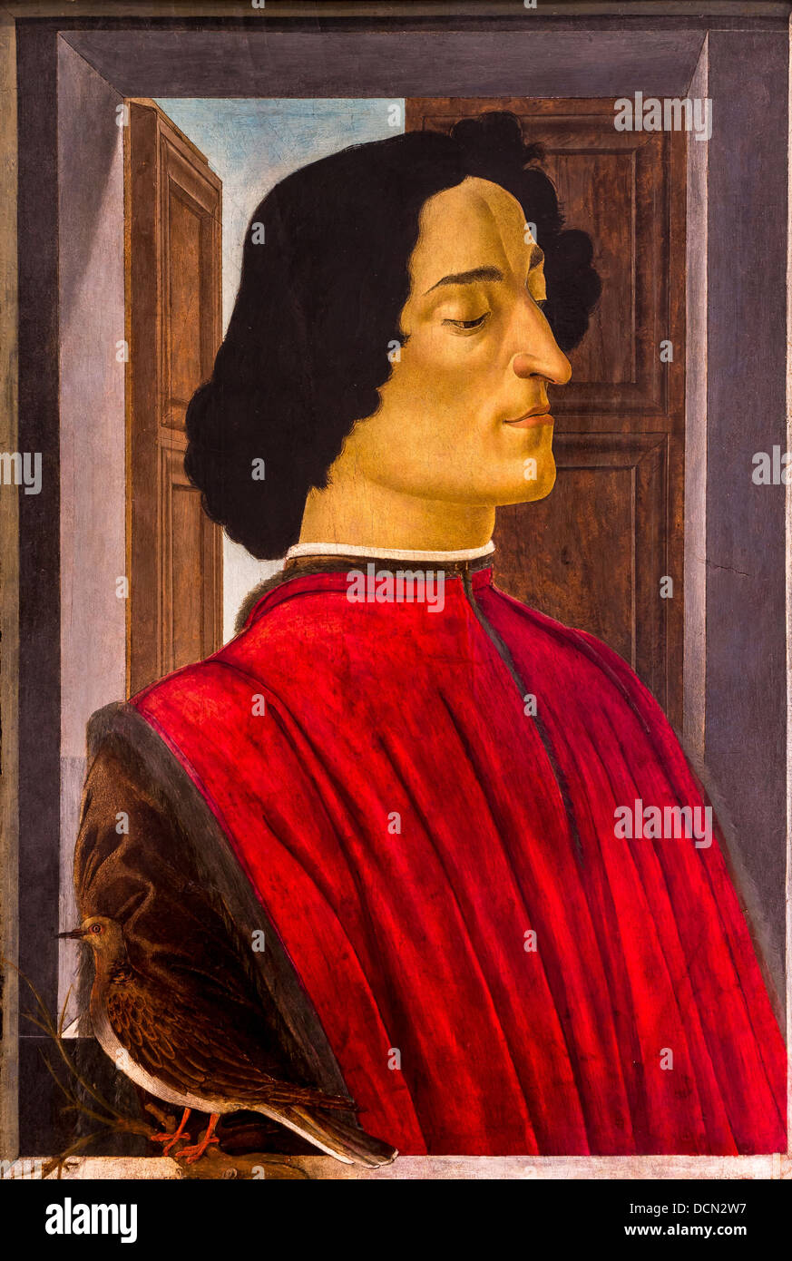 15. Jahrhundert - Giuliano de' Medici, 1478 - Sandro Botticelli Philippe Sauvan-Magnet / aktive Museum Stockfoto