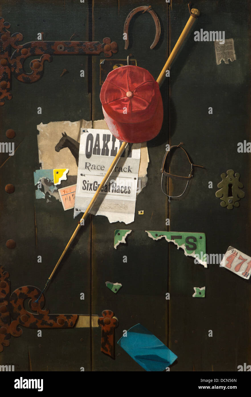 19. Jahrhundert - für die Spur - John Frederick Peto (1895) Philippe Sauvan-Magnet / aktive Museum Stockfoto