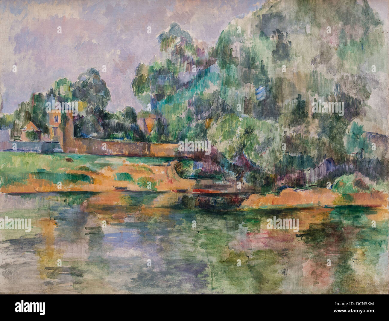 19. Jahrhundert - Ufer - Paul Cézanne (1895) Philippe Sauvan-Magnet / aktive Museum Stockfoto