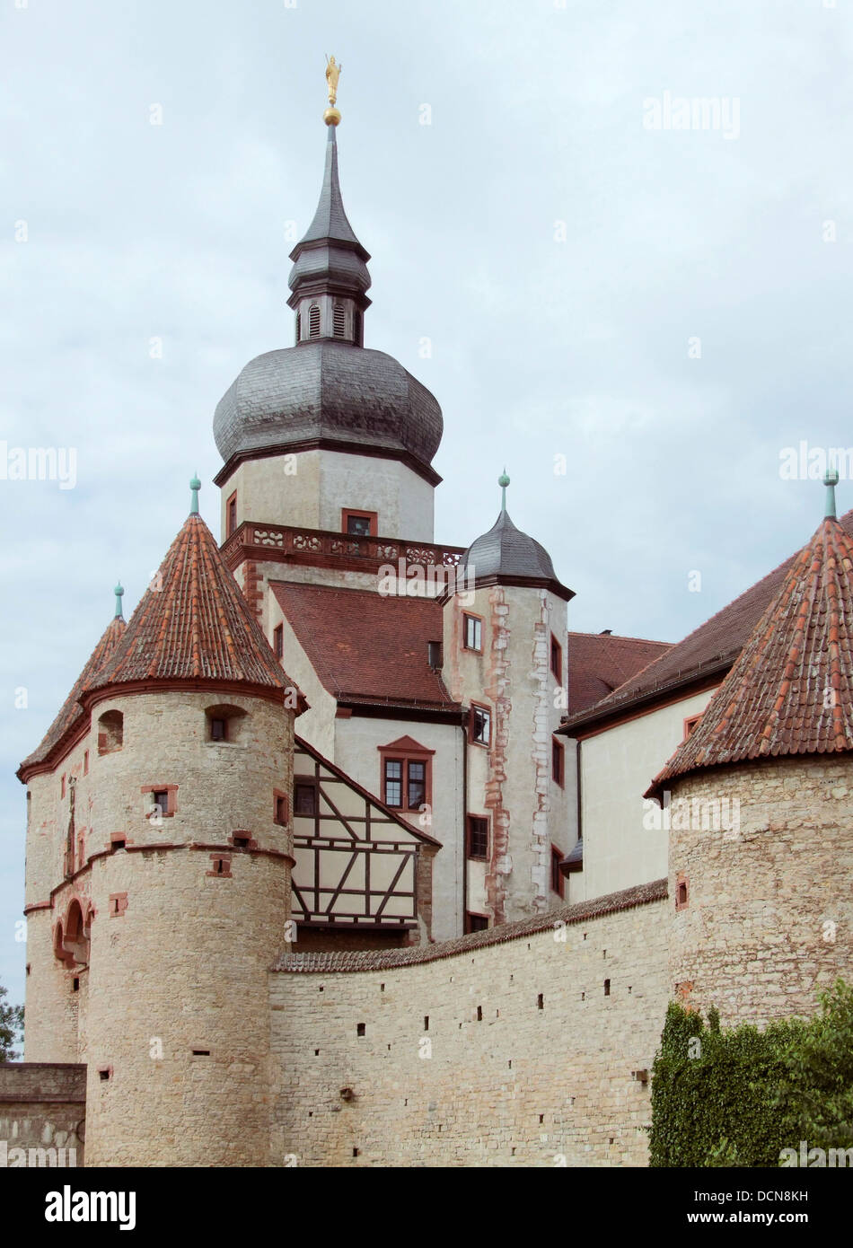 Burg, Festung Marienberg befindet sich in Bayern (Deutschland) benannt