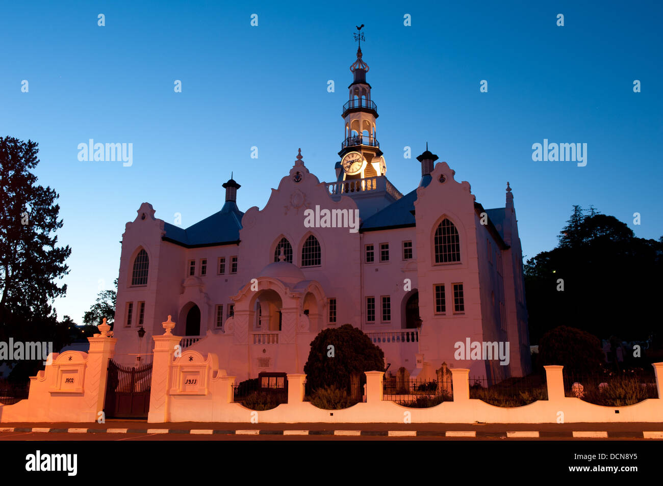 Niederländisch-Reformierte Kirche, Swellendam, Westkap, Südafrika Stockfoto