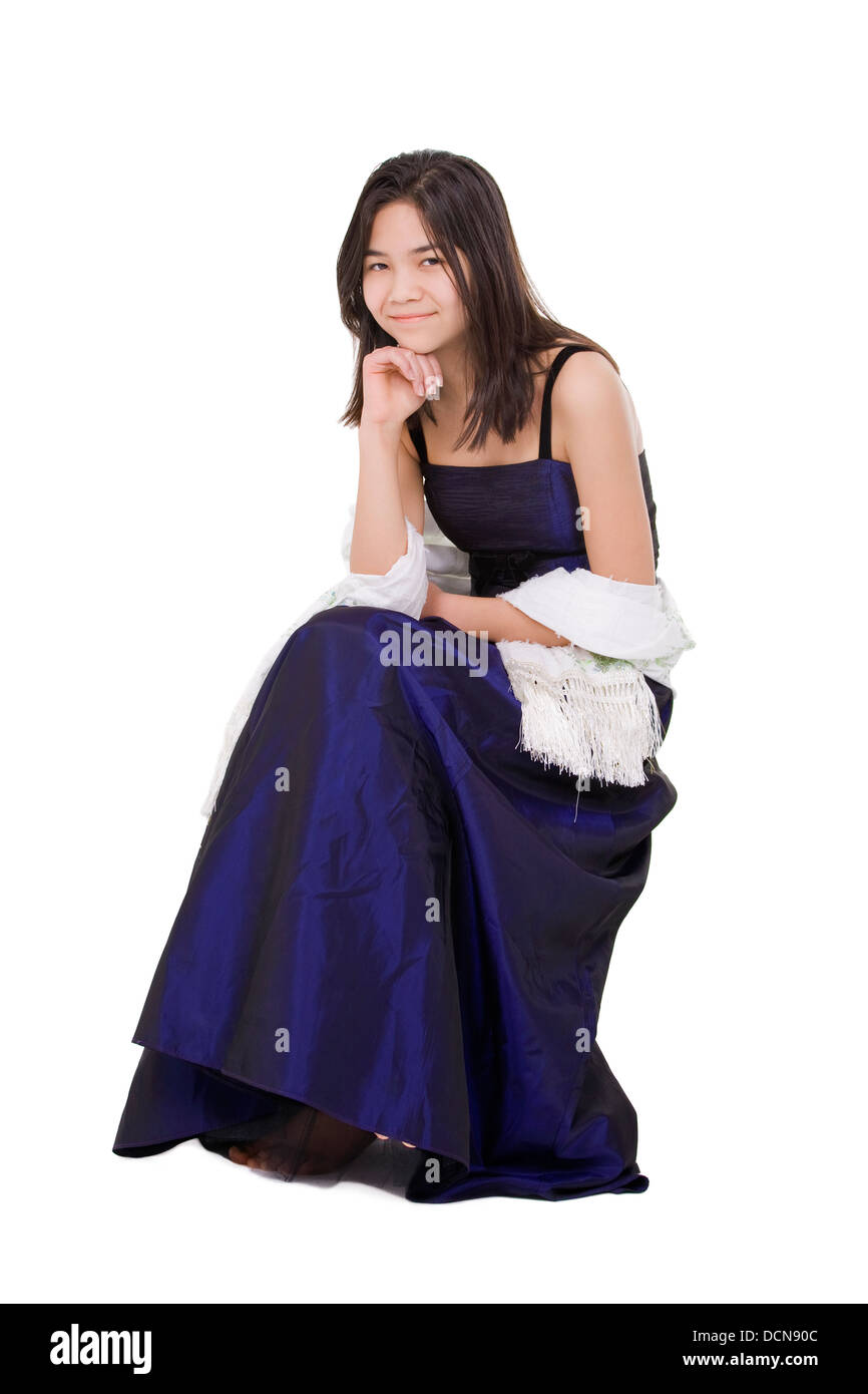 Junge teen mädchen Ausgeschnittene Stockfotos und -bilder - Alamy