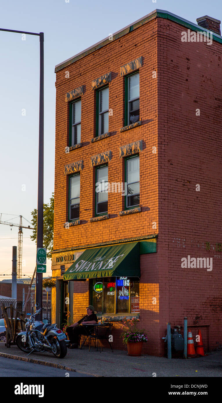 Das Swannie House Bar und Restaurant in Buffalo New York Vereinigte Staaten Stockfoto