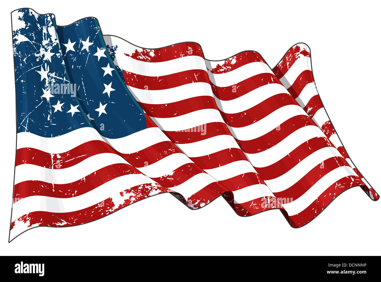Betsy Ross USA-Flagge – Bestickt, 91x152 Cm, Nylon, 13 Sterne, Für Den Außenbereich